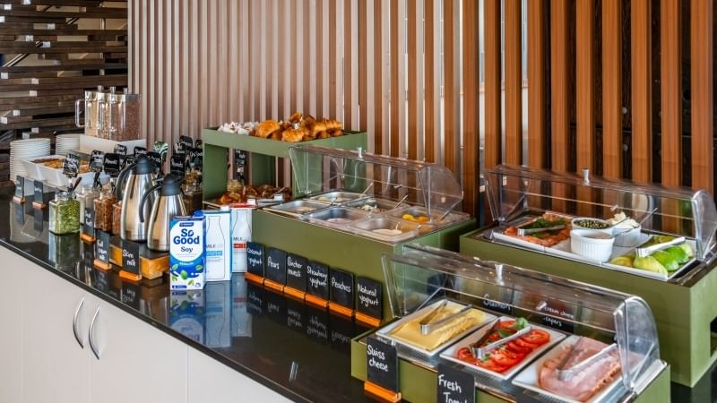 buffet breakfast selection central coast