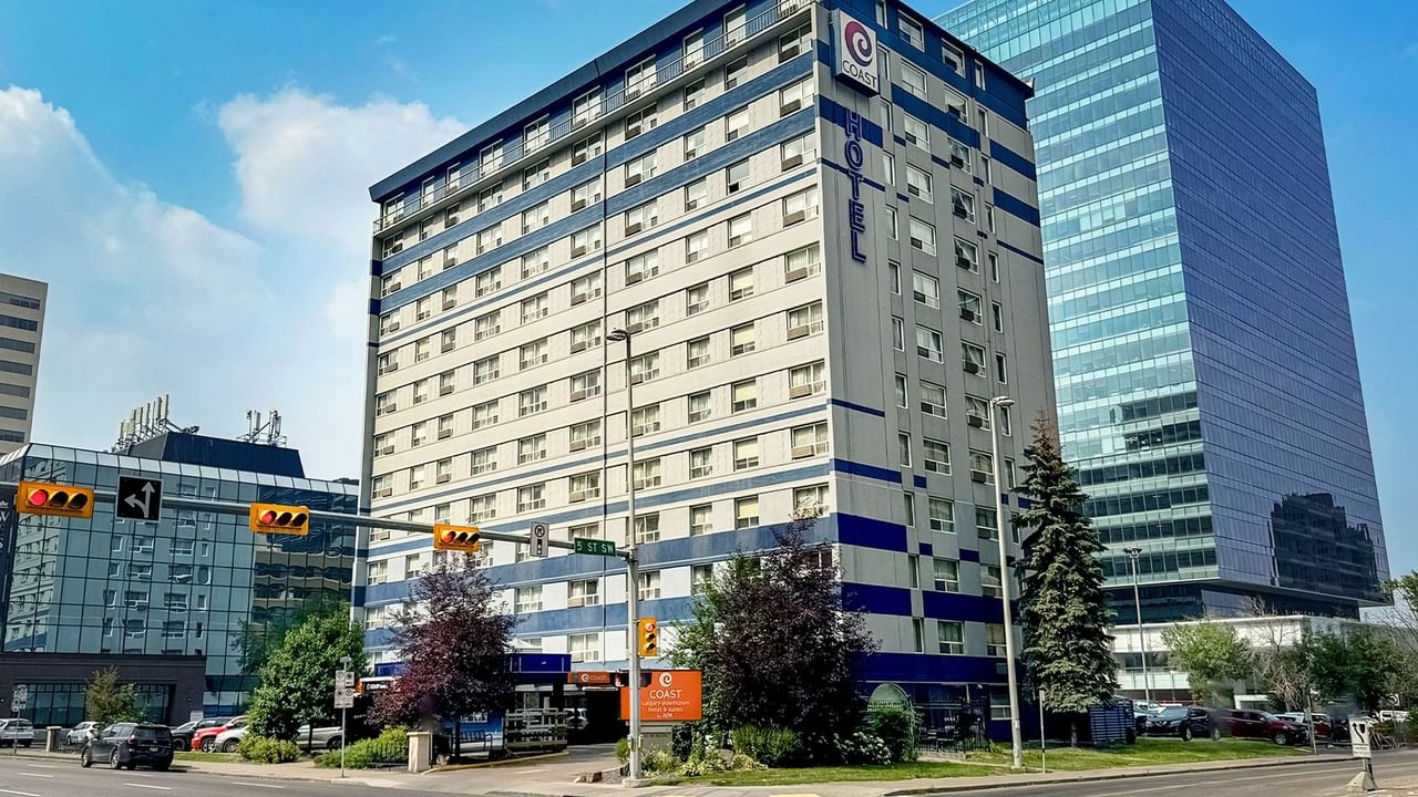 Exterior of Coast Calgary Downtown Hotel & Suites by APA