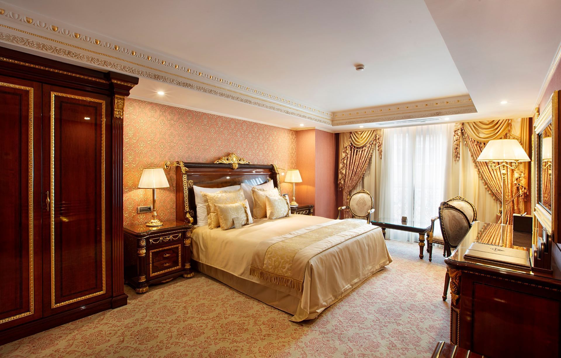 Bedroom interior of Family Royal Suite at Ottomans Life Deluxe