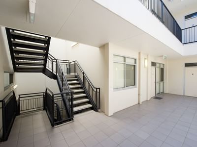 Student Living - City West_Inside the 2 Level Student Living City West complex