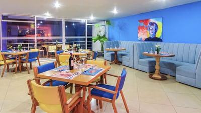 restaurante en Manizales dentro de Hotel Pop Art