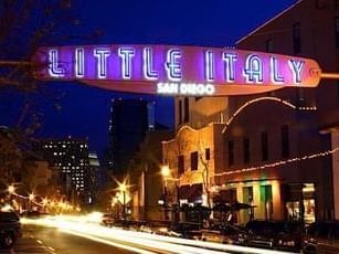 Little Italy San Deigo near The La Pensione Hotel 