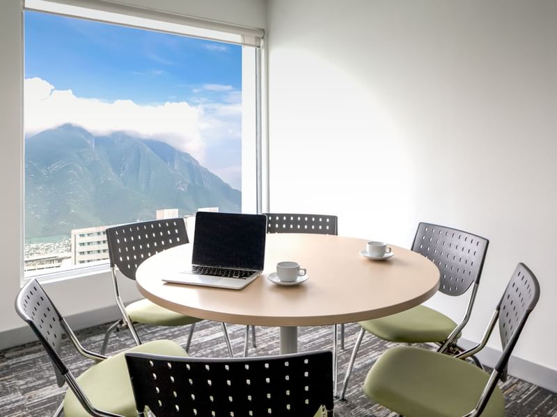 Small meeting room with hill view at Fiesta Inn Hotels