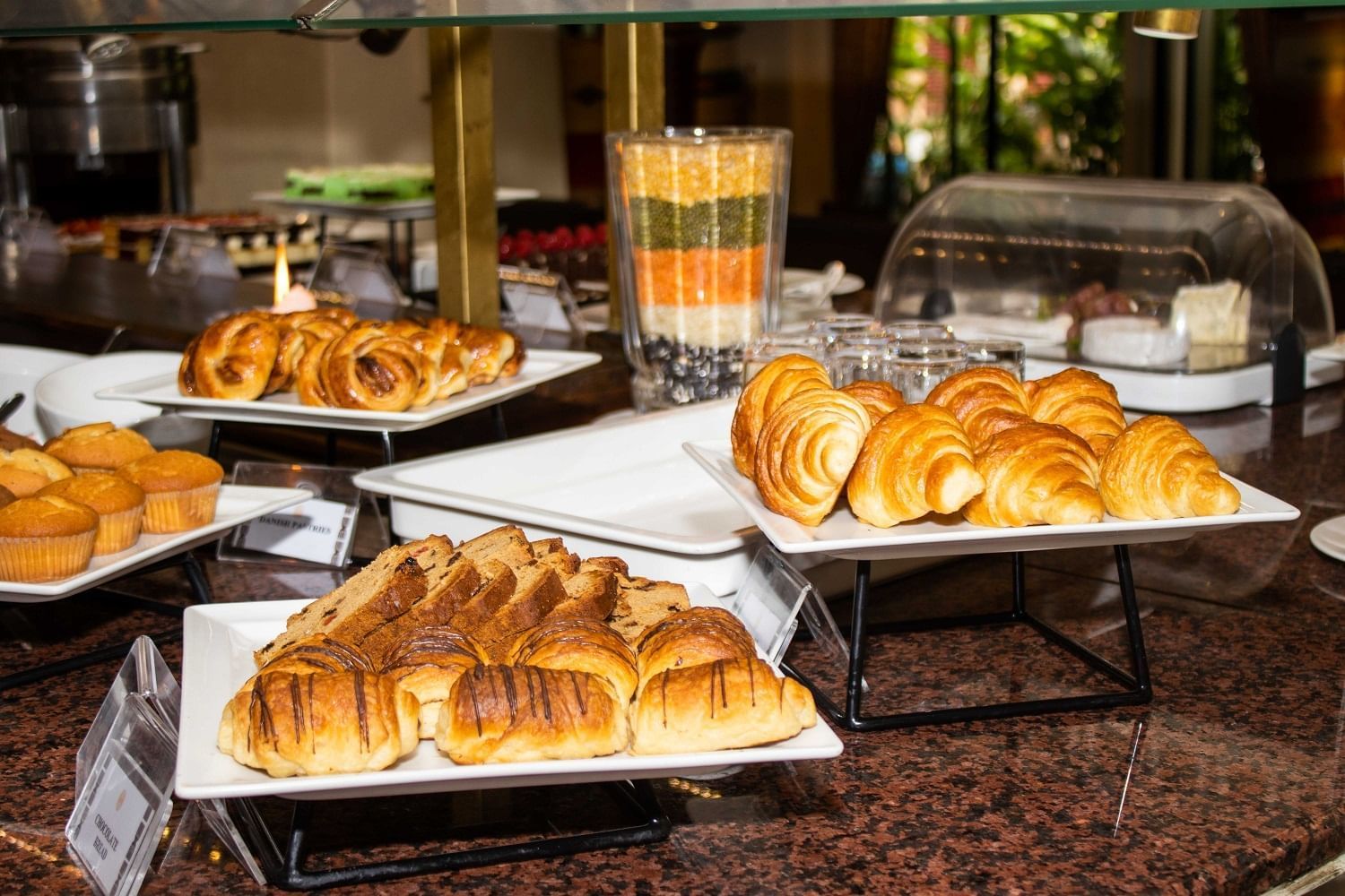 Breakfast Setup at Cafe Maghreb at Nairobi Serena Hotel