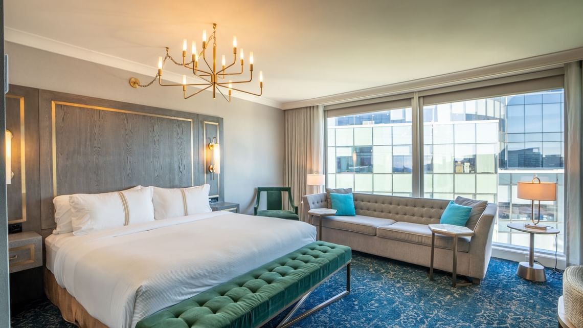 Premium Studio, 1 King Bed, Sofa Bed Halifax Hotel Rooms Sutton