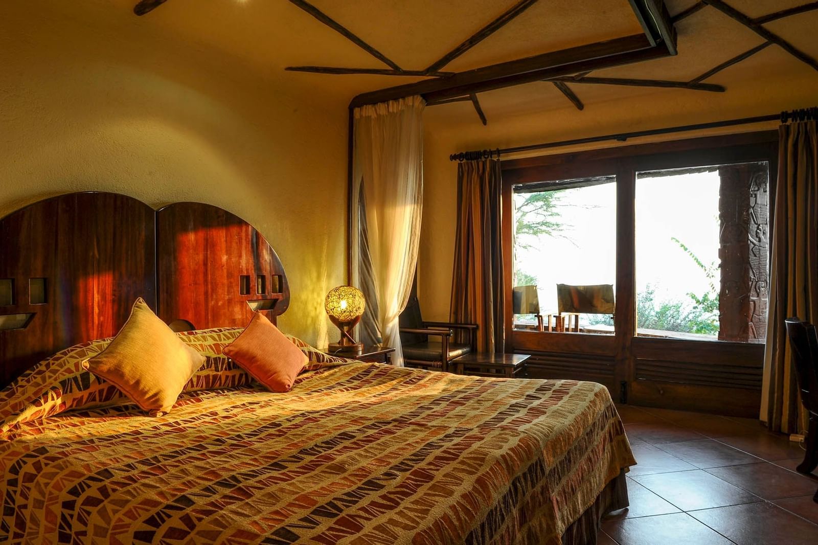Interior of Serengeti Suite at Serengeti Serena Safari Lodge