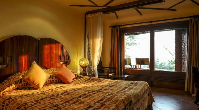 Interior of Serengeti Suite at Serengeti Serena Safari Lodge
