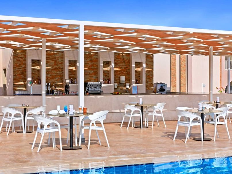 Aqua Park Bar at Pickalbatros Sea World Resort in Marsa Alam