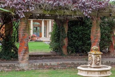 Exterior view of Pavilion Secret Garden at Orsett Hall Hotel