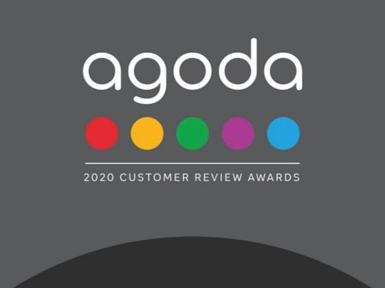 Customer Review Award by Agoda at Chatrium Hotel 