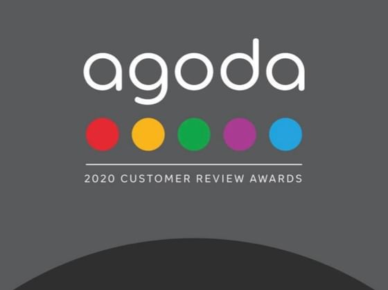 Customer Review Award by Agoda at Chatrium Hotel