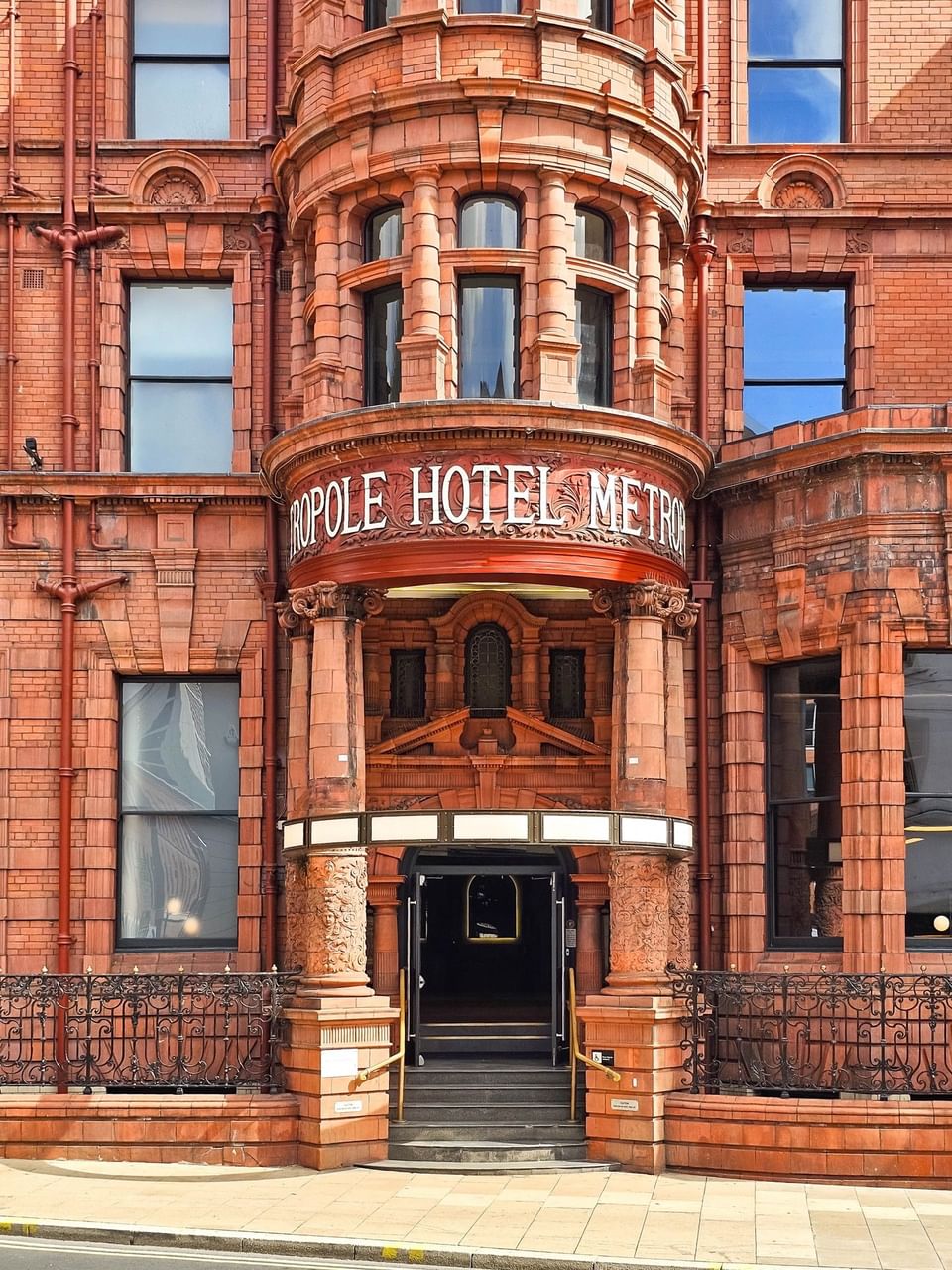 Entrance at The Met Hotel Leeds