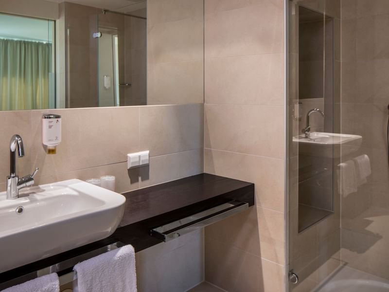 Vanity area in Premium Apartments Senia Falkensteiner Hotels