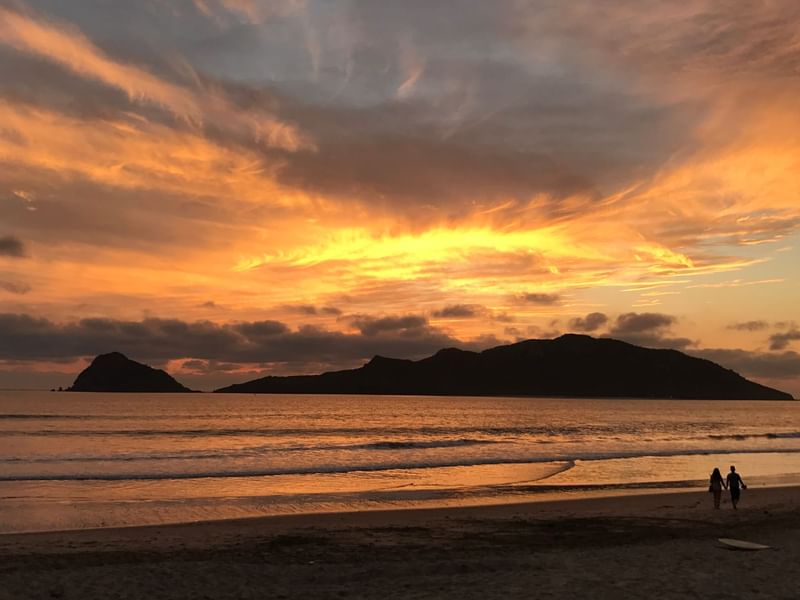 Vista del paisaje de La Isla de Enmedio cerca de Hoteles Fiesta Inn