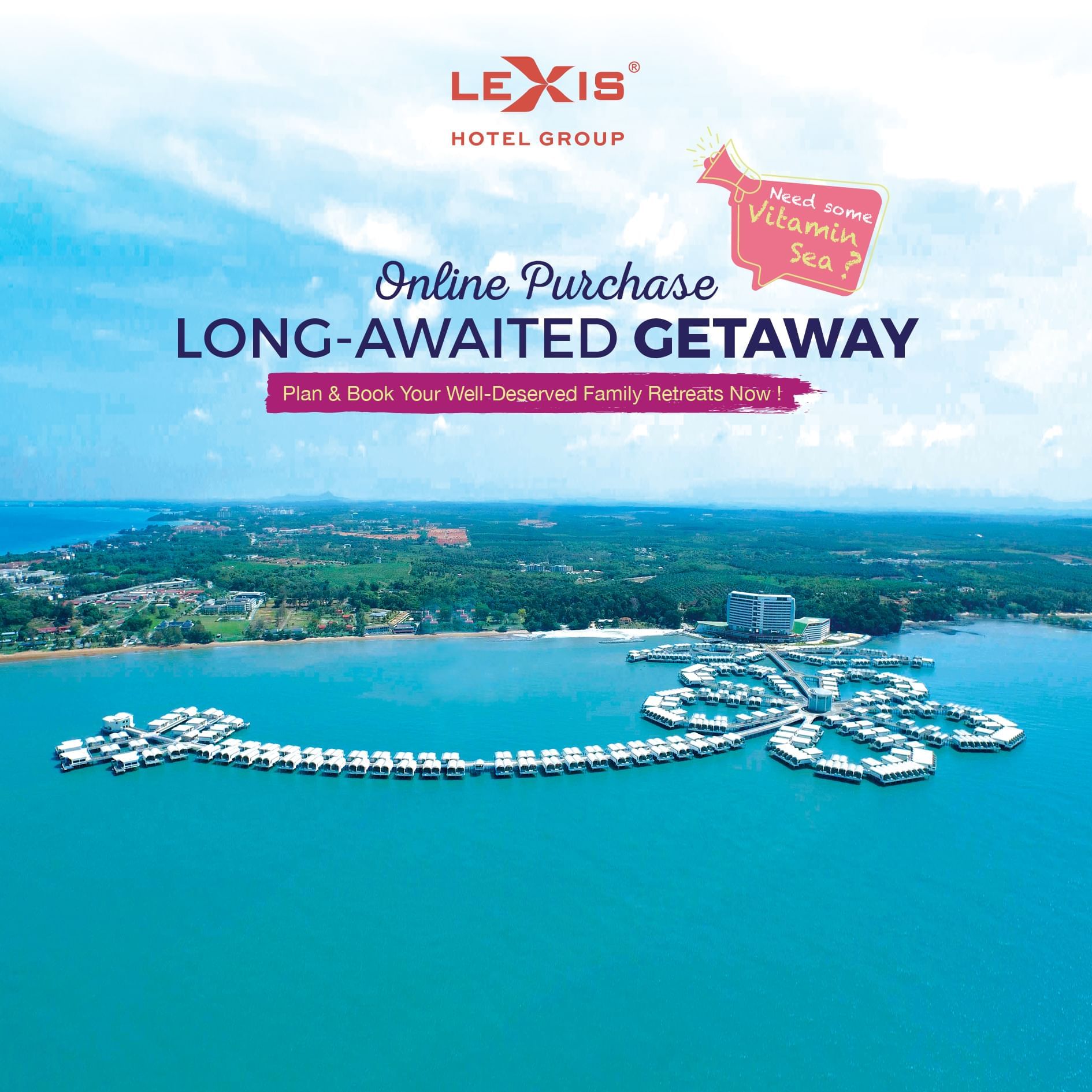 【旅游促销】Lexis Hibiscus PD大促销!Pool Villa只需RM380一晚!