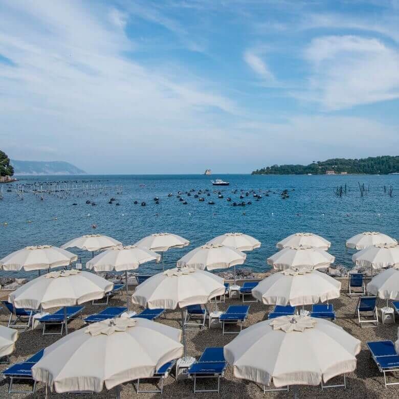 beach club in portovenere hotel