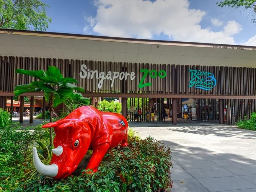 Exterior view of the Singapore Zoo near Goodwood Park Hotel