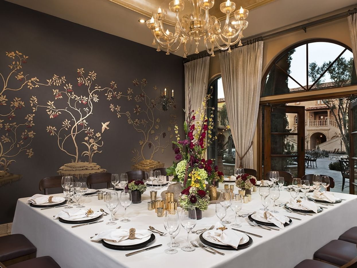 Murano private dining room