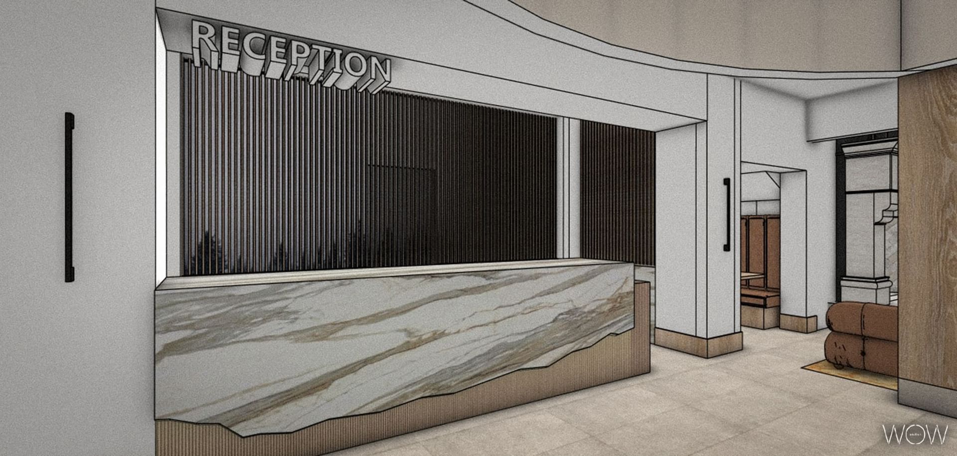 Lobby renovations