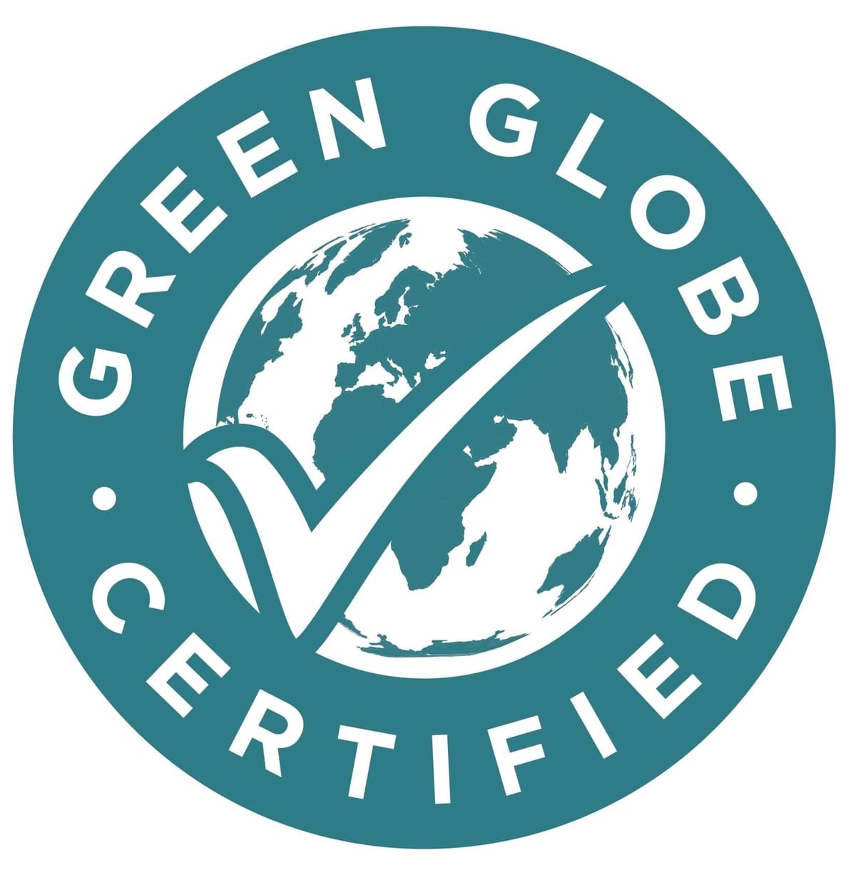 Green Globe Certified logo used at Warwick Geneva