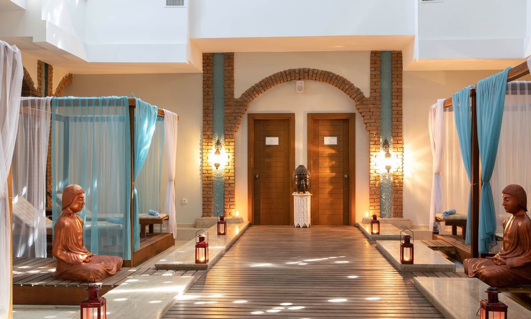 Bodrum Imperial'deki spada salon alanının içi
