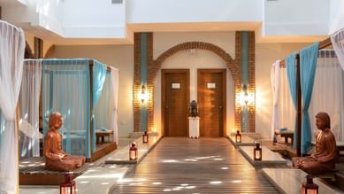 Entrance of the Spa area at Kairaba Bodrum Imperial