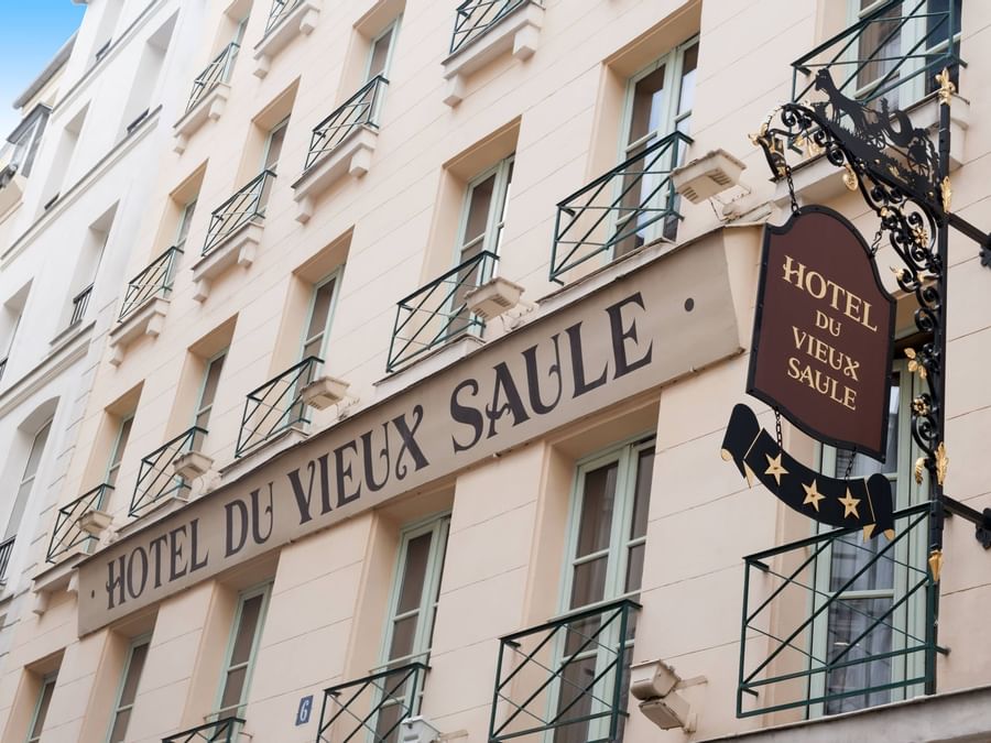 Exterior of Hotel du Vieux Saule
