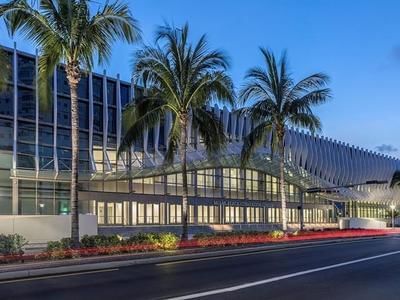 The Miami Beach Convention Center near South Beach Hotel