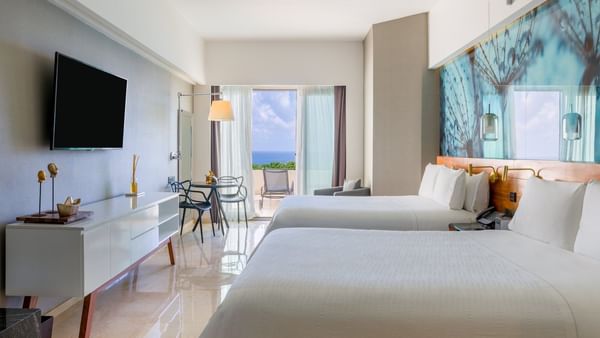 Premium Ocean View 2 Double at Live Aqua Beach Resort Cancun