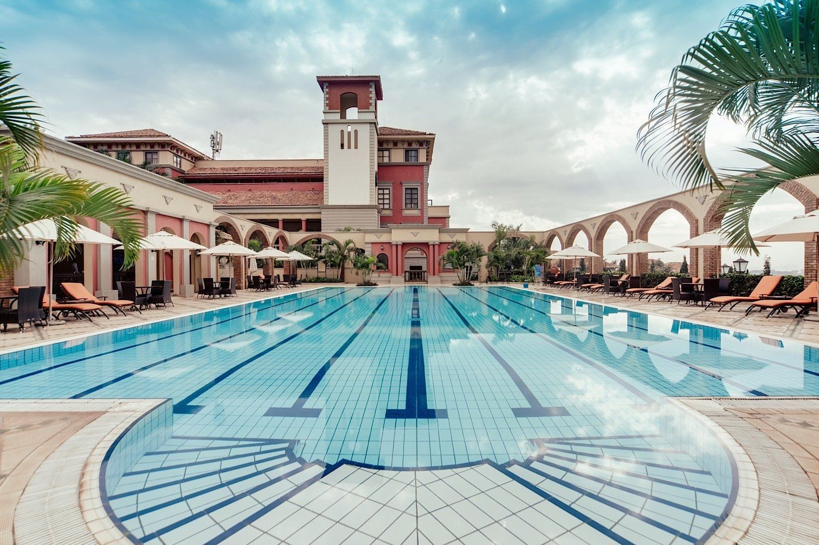 Swimming pool at Lake Victoria Serena Golf Resort & Spa