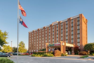 Exterior of the entrance of MCM Elegante Suites