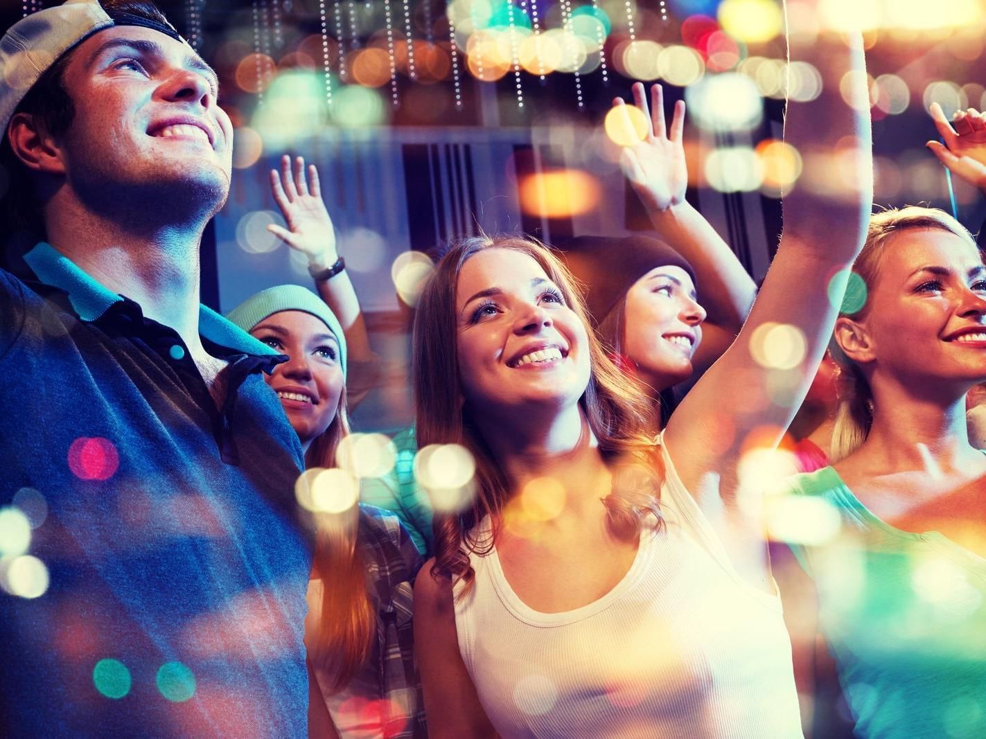 People enjoying in La Noche Blanca at Gamma Hotels