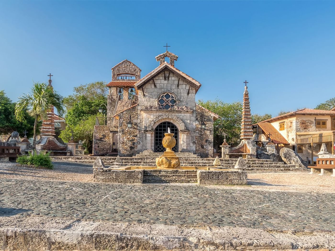 Exterior of Altos De Chavón near La Colección Resorts