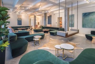 Hi-Lo hotel lobby