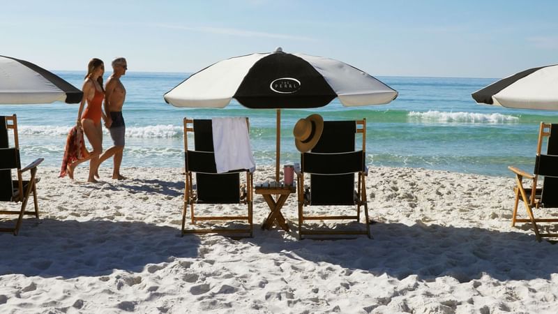 Couple at beach The Pearl Hotel