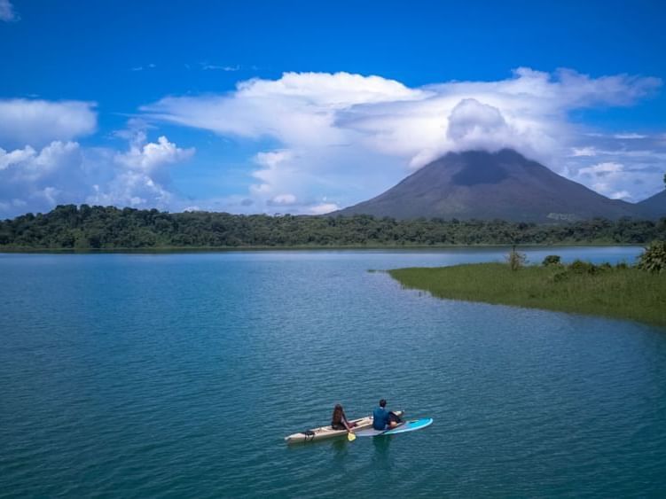 KAYAKING ON ARENAL LAKE