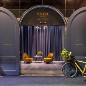 Entrance of Voco Melbourne Central by Brady Hotels & Apartments