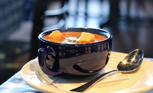Perrys Tomato Soup at Hotel Griffon