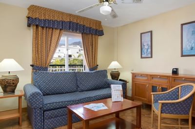 Sunset Harbour Club One Bedroom Living Room