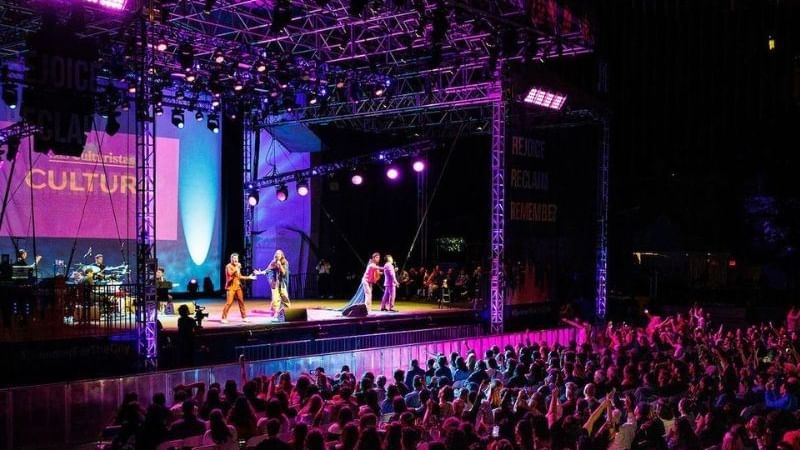 Dance, Music and Art even focused on Indian Culture