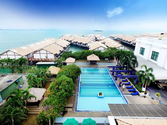 luxury beach side resort in lexis hotel group malaysia