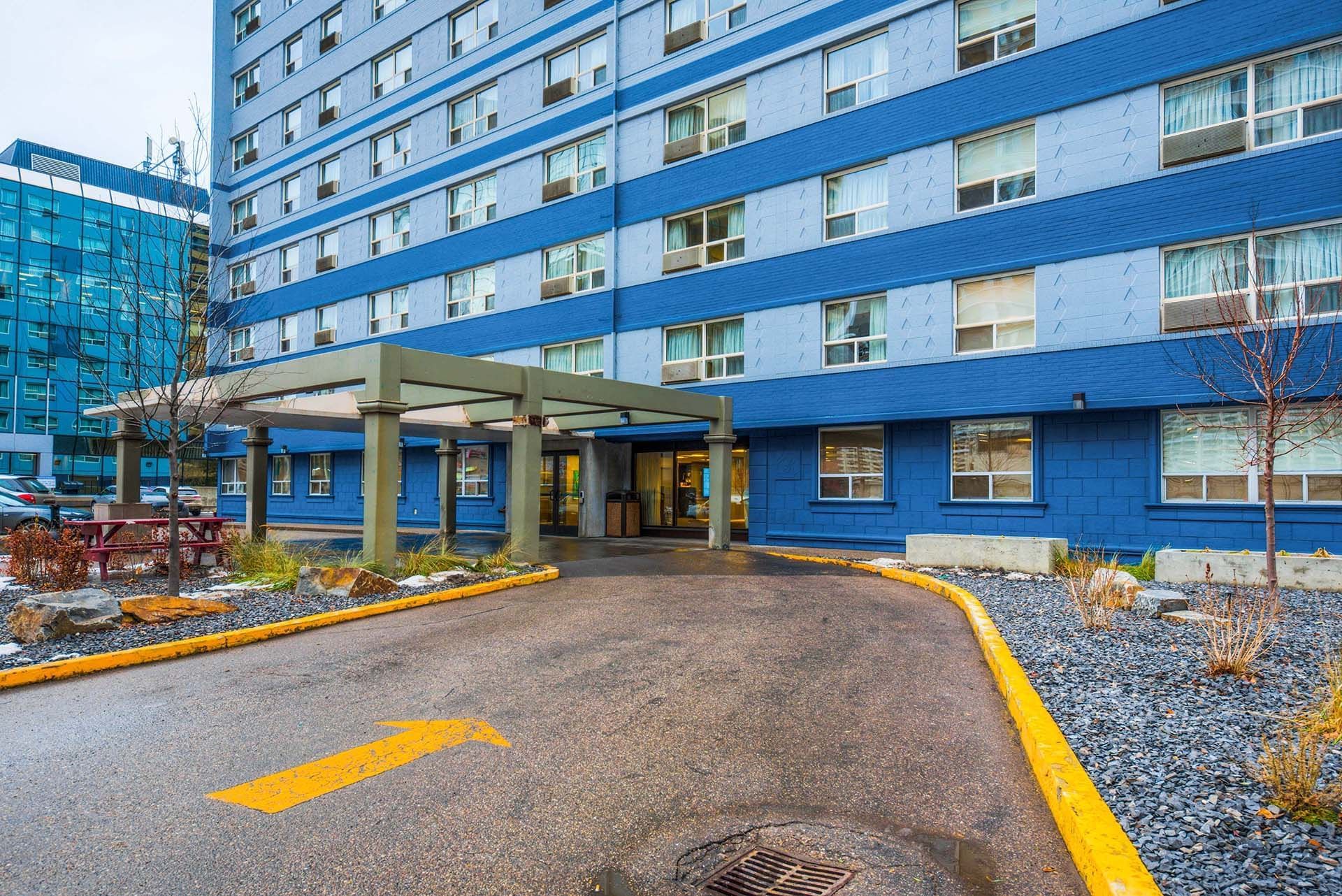 Entrance to Coast Calgary Downtown Hotel & Suites by APA
