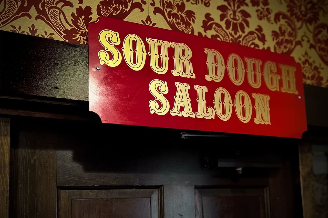 Sourdough Saloon signage