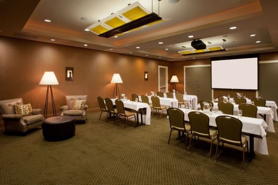 An arranged Meeting Room at Alderbrook Resort & Spa