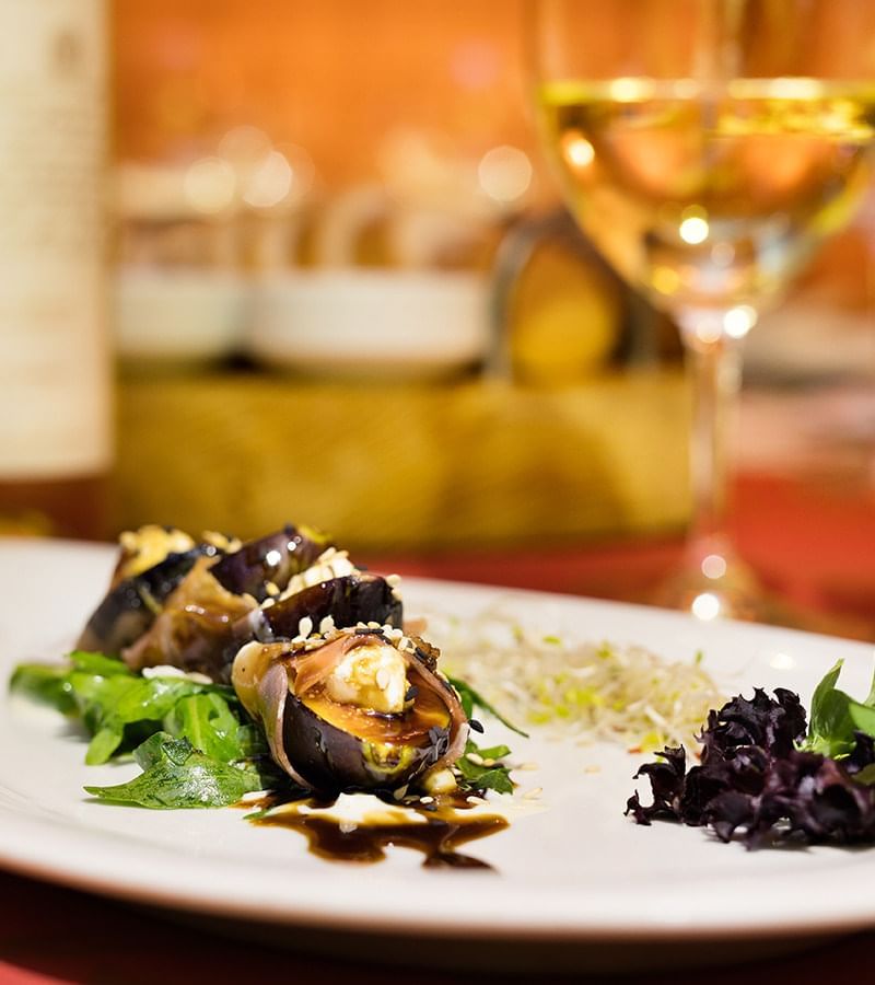 Seafood dish served at Mundo Imperial