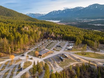 Spruce Grove RV Park and Campground near Fairmont Hot Springs Resort