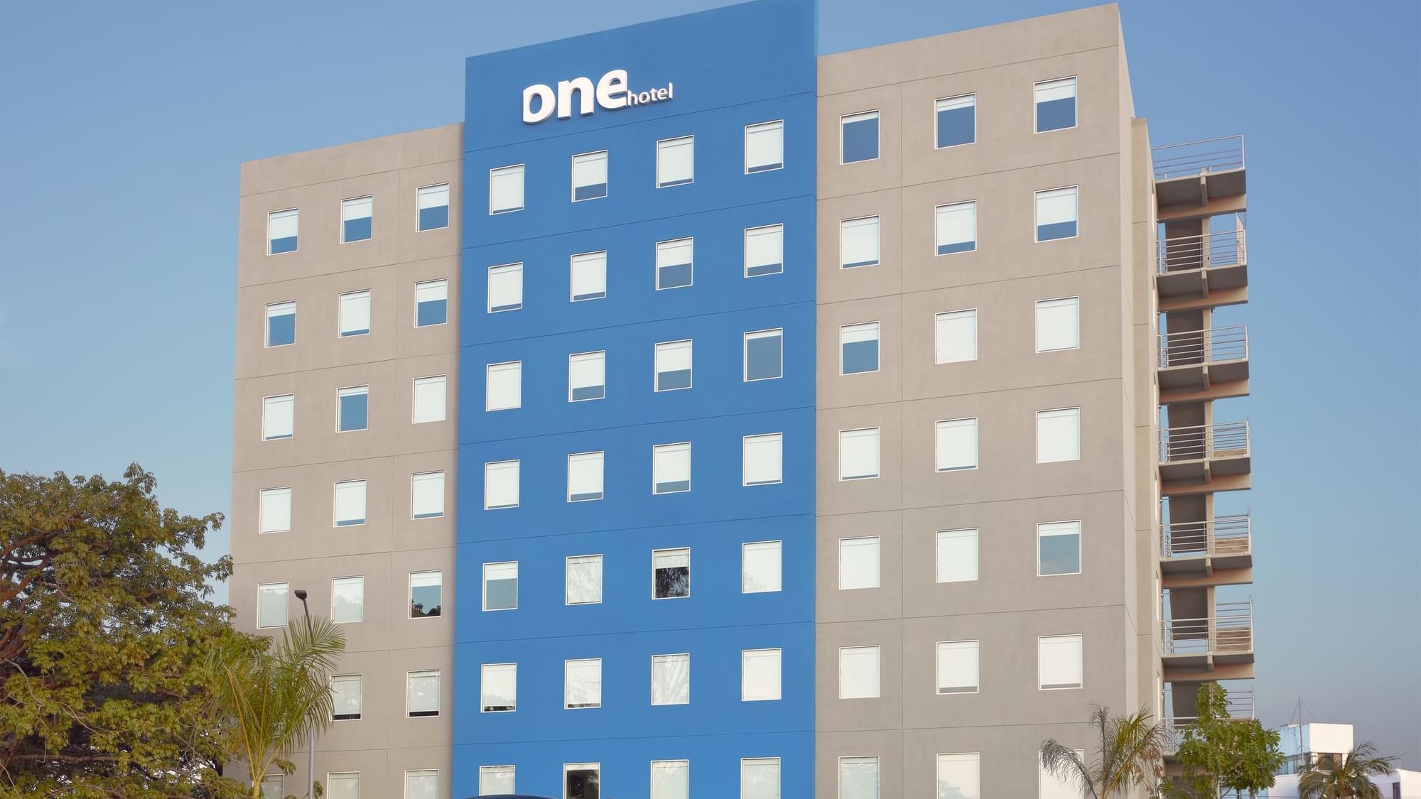 Exterior view of the Hotel and entrance at One Hotels