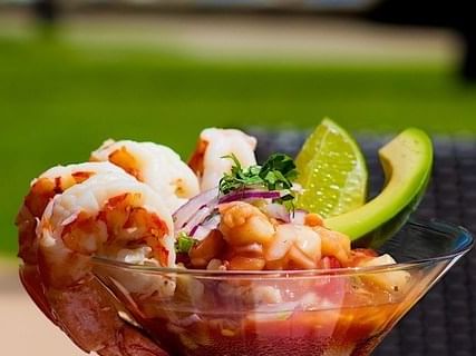 Prawn cocktail served at Bar Pierre in Pierre Mundo Imperial