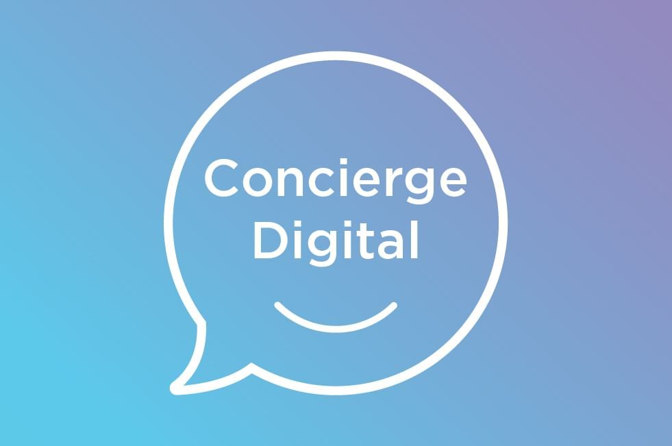 Logotipo oficial de Concierge Digital en Live Aqua Resorts