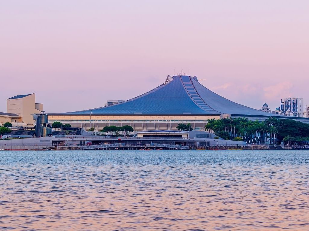 Singapore Indoor Stadium near Carlton Hotel Singapore